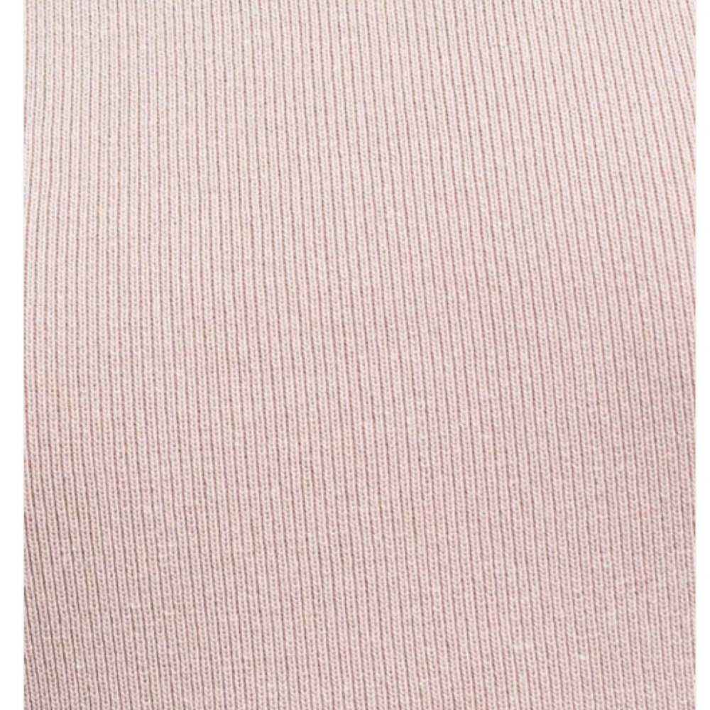 New Nude Taupe Sleeveless Midi Sweater Dress - Picture 6 of 12